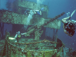 Sunken Ship in Puerto Morelos and Cancún