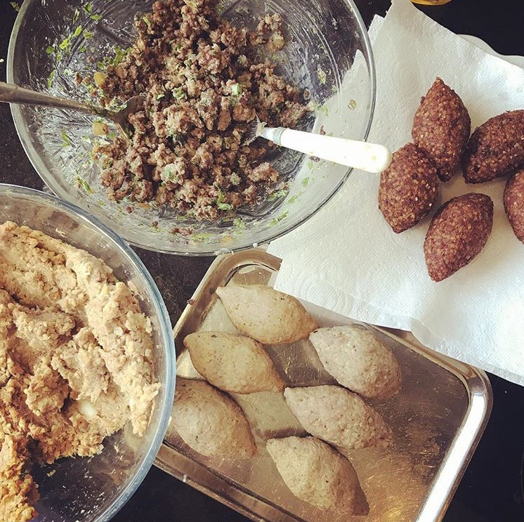 preparación_kibbeh