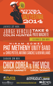 Riviera Maya Jazz Festival en 2014